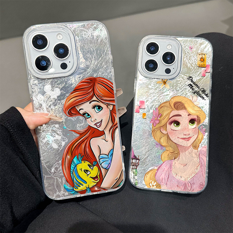 Capa Para Redmi Note 14 Pro 13 12 11 10 9 8 14C 13C 12C 10C 9A POCO X7 C75 C65 Beleza Princesa Com Padrão Glaciar Desejo em Oferta na Shopee