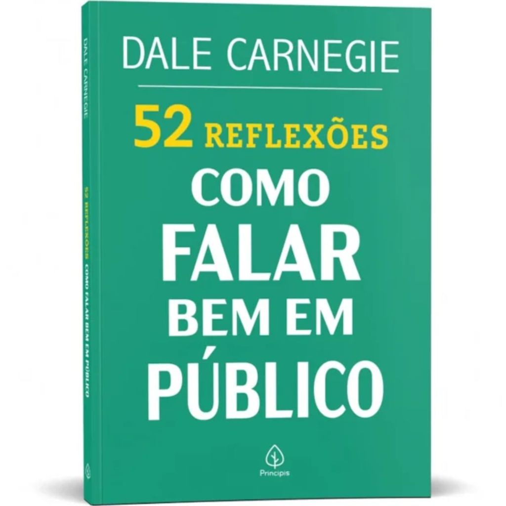 52 Reflexões Como falar bem em público | Dale Carnegie em Oferta na Shopee
