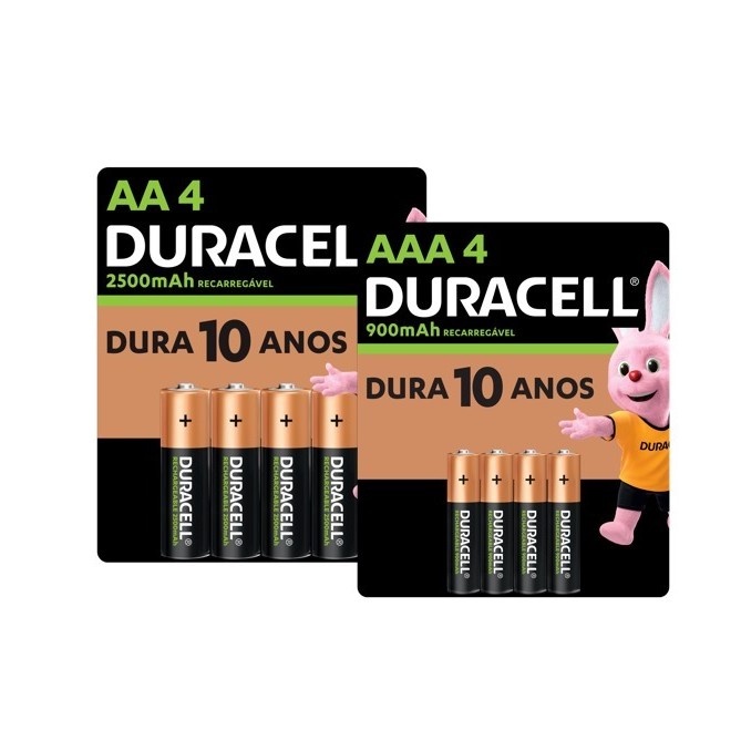 Pilha Recarregavel Aaa Duracell - Comprar com Melhor Preço em Baterias