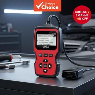 Scanner Diagnóstico Automotivo OBD2 16 Pinos, Detector de Falhas do Motor, Compatível com Todos os Veículos Pós-1996, em Oferta na Shopee