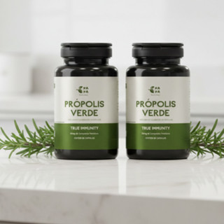 Kit 2 Própolis Verde Premium 500mg com 35mg de compostos fenólicos em capsula em Oferta na Shopee