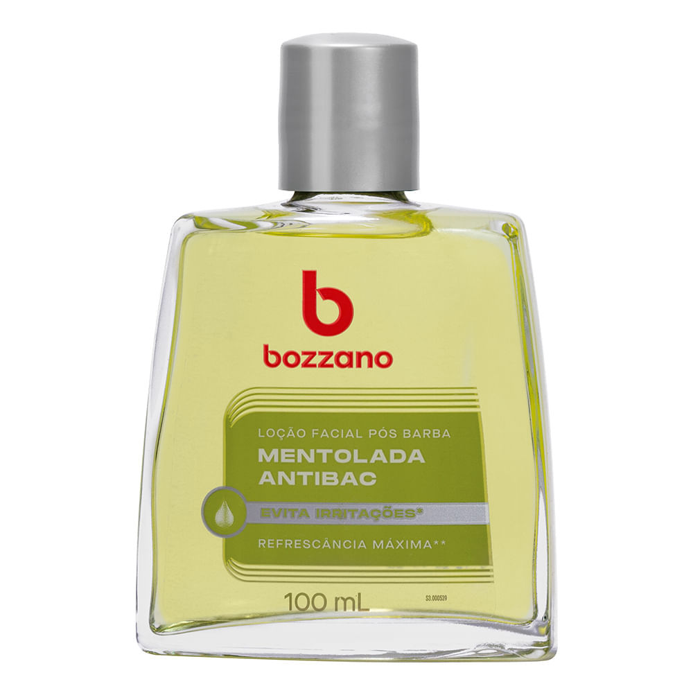 Loção Pós Barba Bozzano Mentolada 100ml em Oferta na Shopee