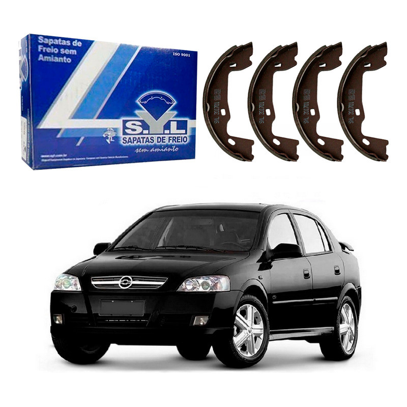 Sapata Freio Traseiro A Disco Astra 1.8 2.0 2003 A 2011 em Oferta na Shopee