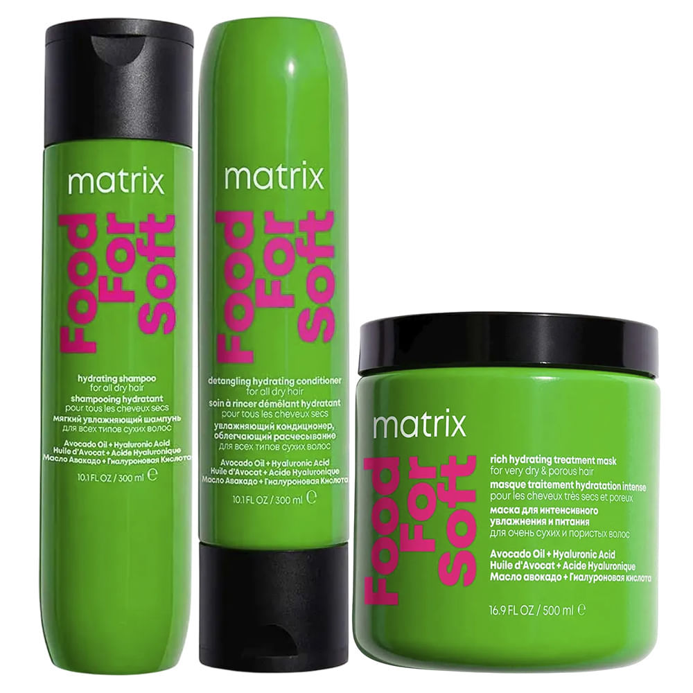 Kit Matrix Food For Soft - 3 Unidades em Oferta na Shopee