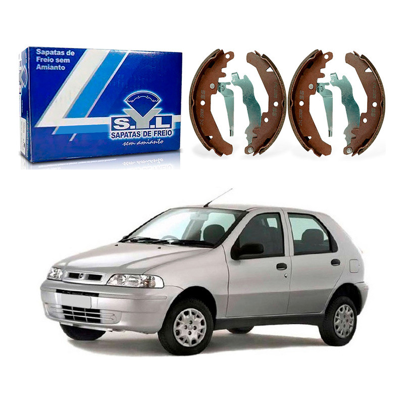 Sapata De Freio Syl Fiat Palio 1.0 1.3 2001 A 2003