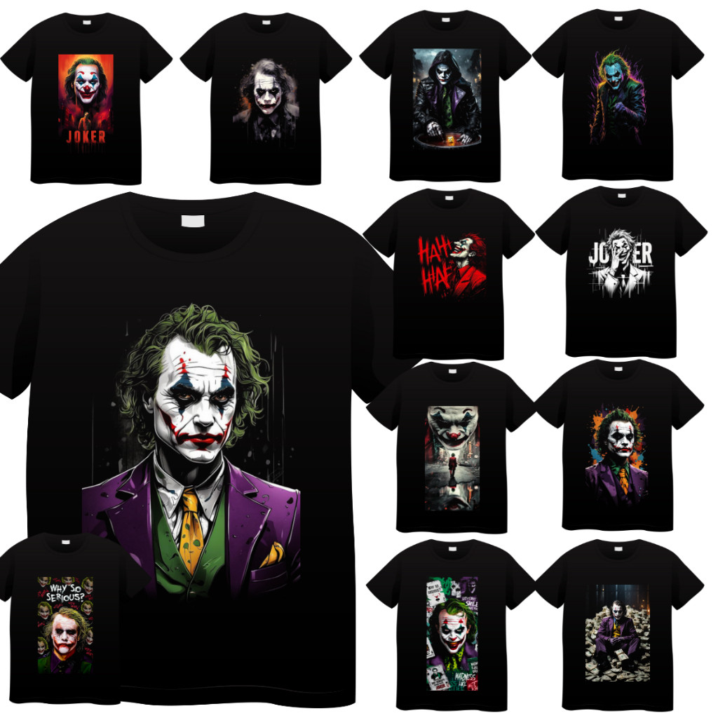 Camiseta Joker Coringa 100% Algodão unissex