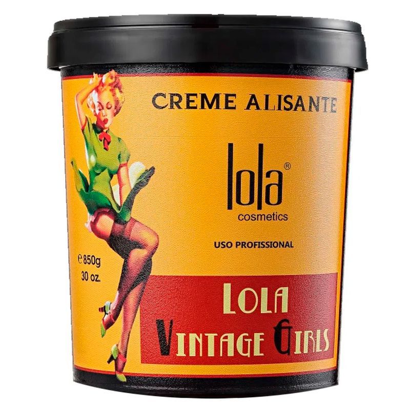 Creme Alisante Lola Vintage Girls 850g