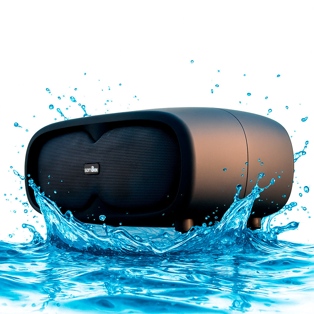 Caixa de Som Portátil 30W RMS Bluetooth TWS Hi-Fi USB SD AUX Recarregável