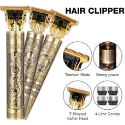Máquina De Cortar Cabelo Para Barba Masculina Designer Aleatório Elétrico estilo proficional SU