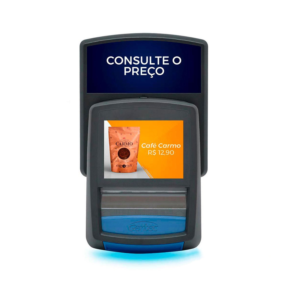 Usado: Terminal de Consulta Busca Preço Gertec G2-E Ethernet Wi-Fi em Oferta na Shopee