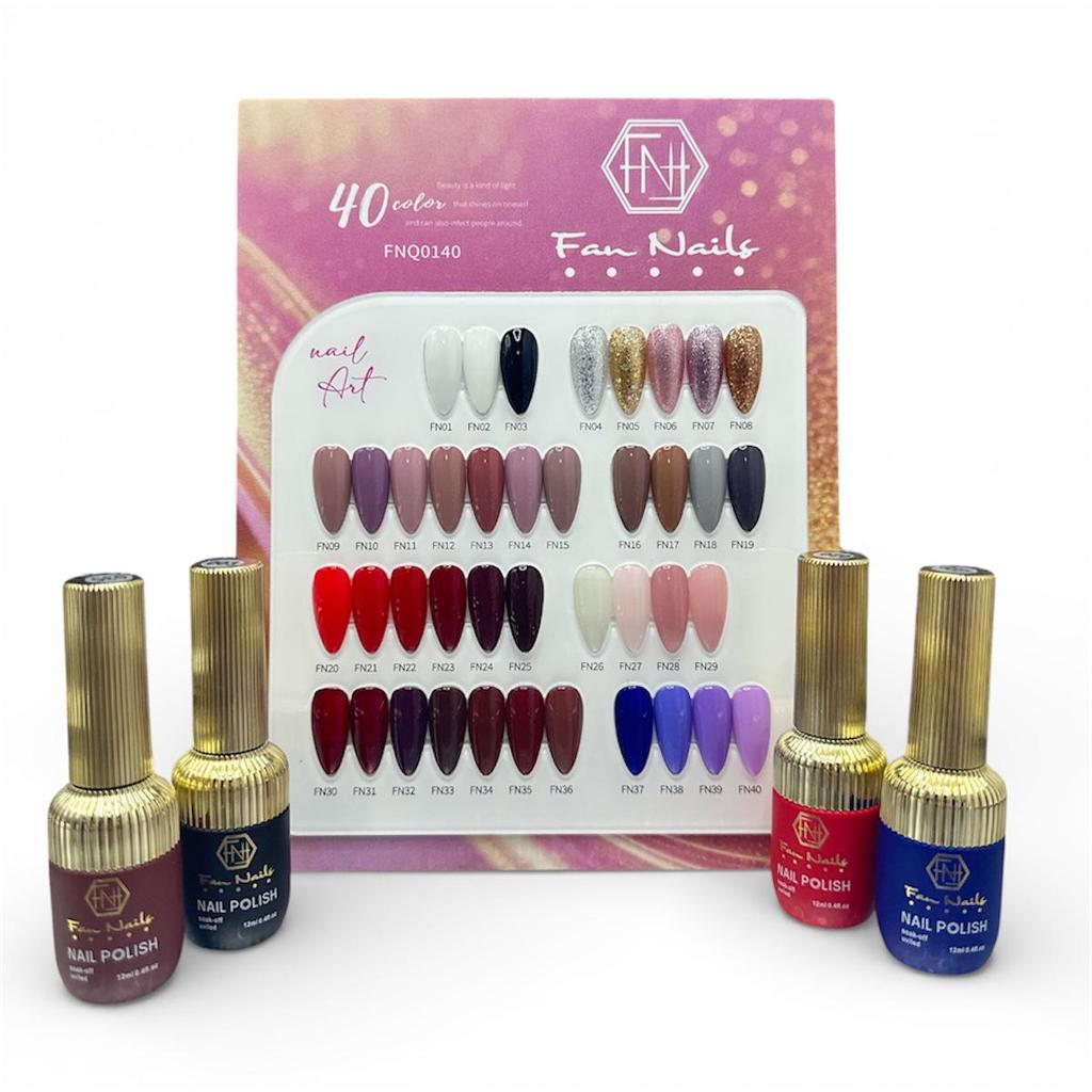 Esmalte em Gel Uv Fan Nails 12ml em Oferta na Shopee