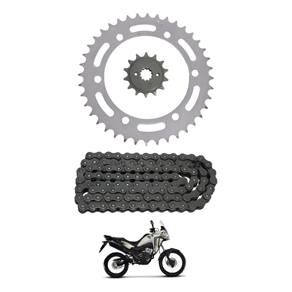 KIT RELAÇÃO TRANSMISSÃO SAHARA 300 2024 Á 2026 520H X 108L em Oferta na Shopee