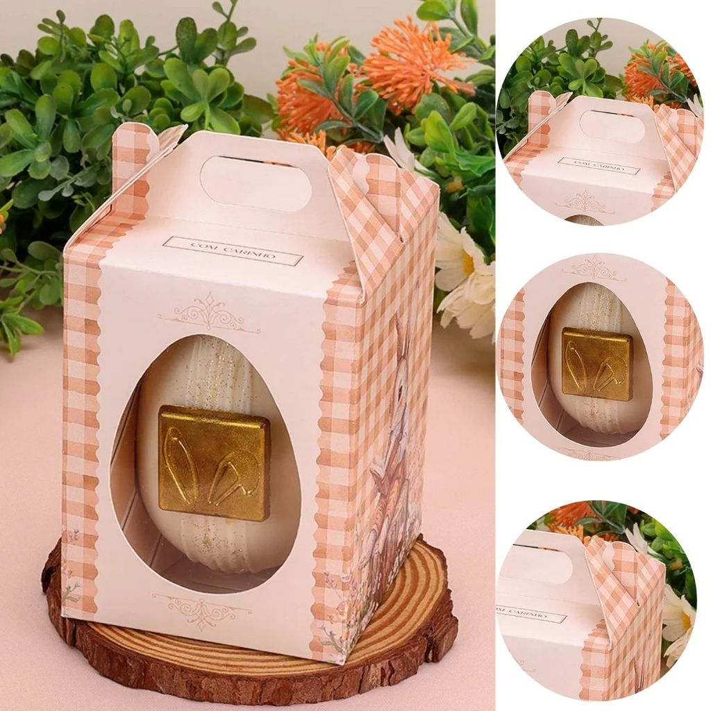 10 CAIXA PARA OVO EM PÉ 100/150G ACOLHER 5678 ( PASCOA JANGO 2026 ) em Oferta na Shopee