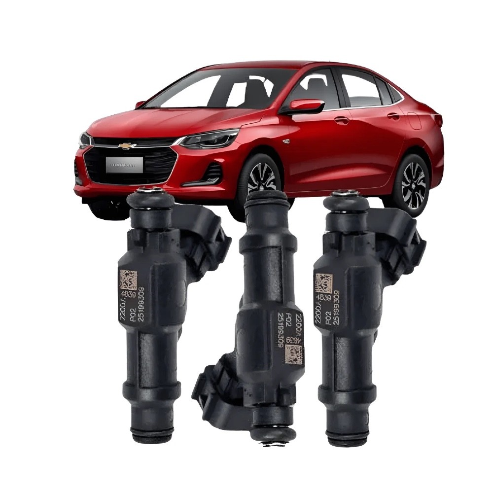 Kit 3 Bicos Injetores Onix 1.0 Flex Turbo De 20/25 55503906
