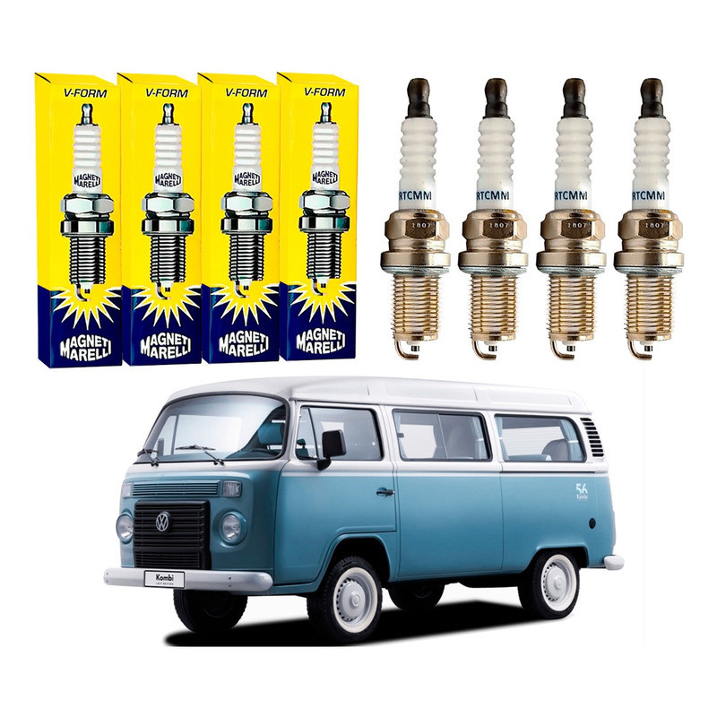 Jogo De Velas Magneti Marelli Kombi 1.4 8v 2013 A 2014