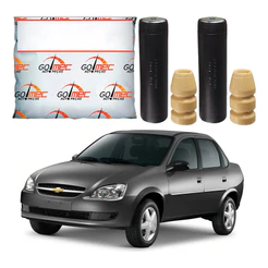 Kit Batente Traseiro Corsa Classic 1.0 2011 A 2016
