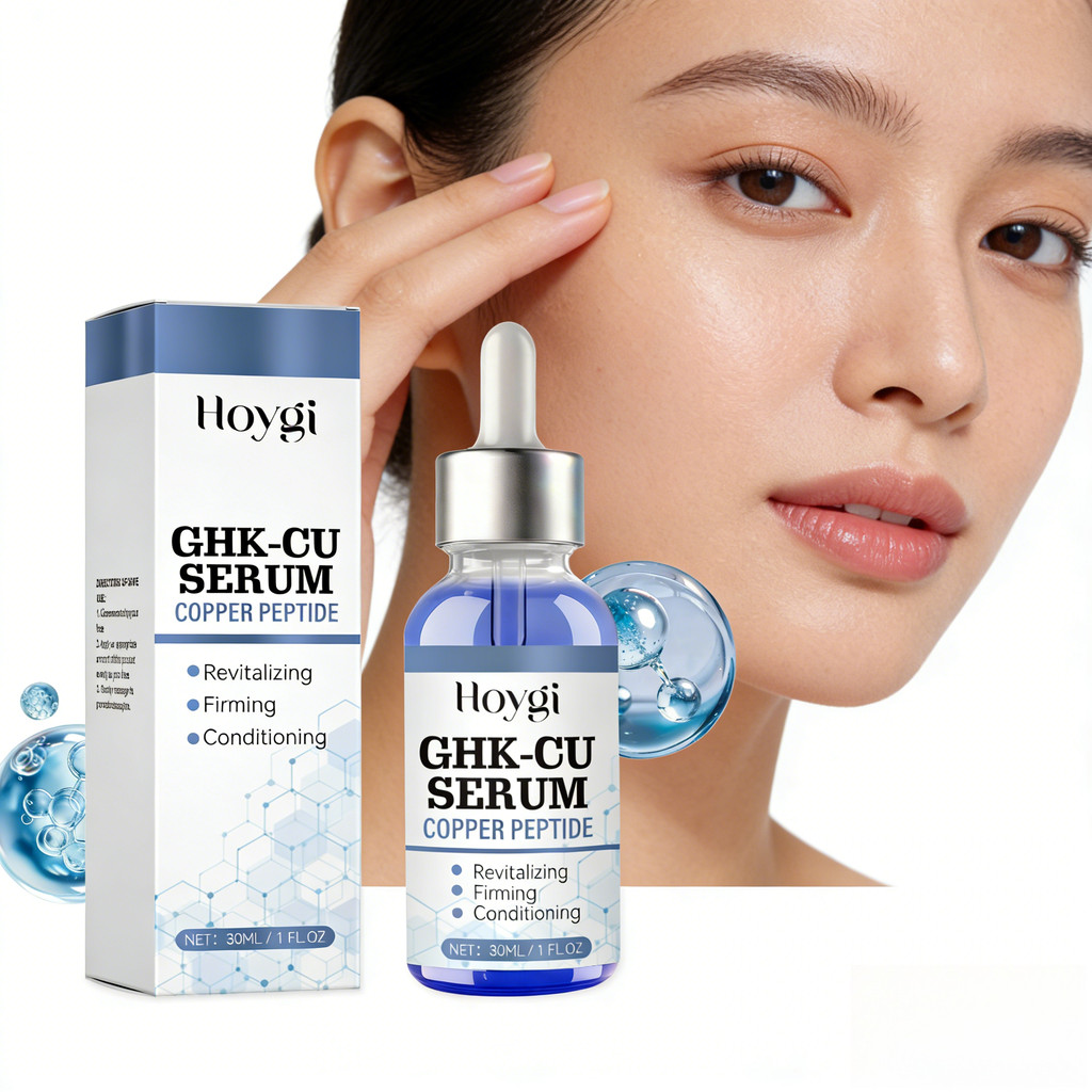 GHK-Cu Peptídeo De Cobre Soro Antienvelhecimento 30ml Firmador Revitalizante Pele Suave Tratamento Facial Hidratante Diá