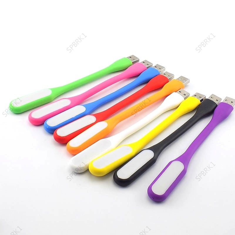 Colorido Flexível Mini USB Led Luzes Noturnas Livro Lâmpadas De Leitura Iluminação Branca Para Acampamento PC Notebook P