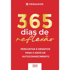 Livro 365 dias de reflexão - Perguntas e desafios para 5 anos de a