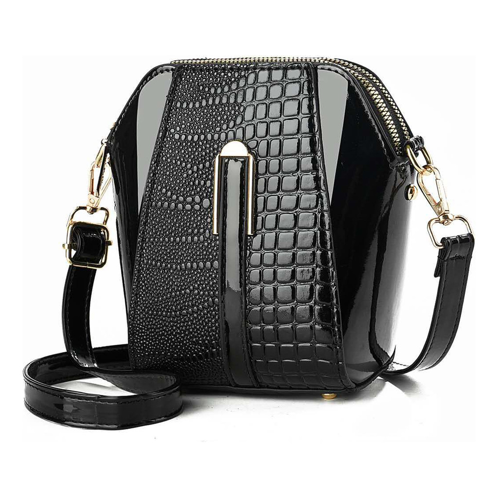 Bolsa Transversal Design Crocodile  Mahbheli Sjs3