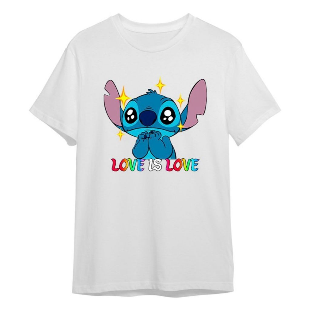 Camiseta Unissex Estampada Lilo E Stitch Camiseta Feminina Camiseta Masculina Novidade