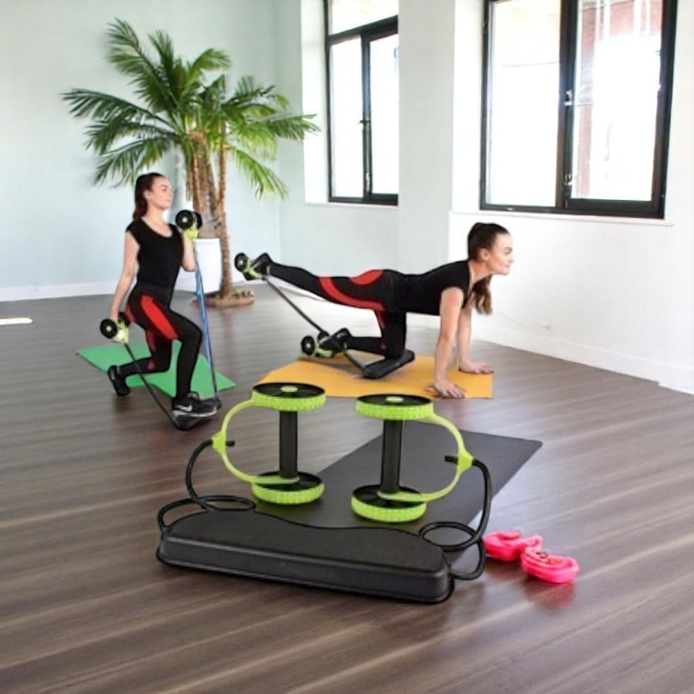 Aparelho Exercício Portátil Fortalecimento Treino Braço Abdômen Fitness Casa Equipamento