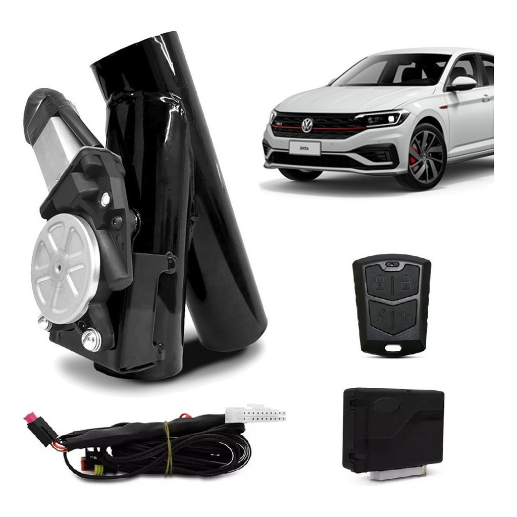 Golf TSI e Jetta TSI Difusor de Escapamento 25 com Controle