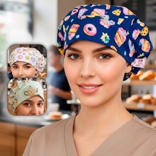 Touca para Cozinha Lanchonete Cirúrgica Super Confortável - Tricoline Mista e Oxford em Oferta na Shopee