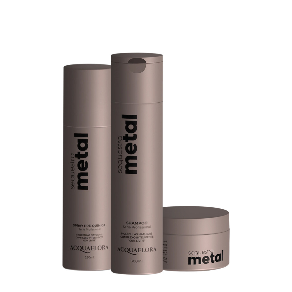 Kit Acquaflora Sequestra Metal Completo (3 produtos)