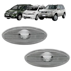 Par Lanterna Pisca Seta Lateral Paralama Nissan Livina Grand Livina 2009 A 2014 Xtrail 2007