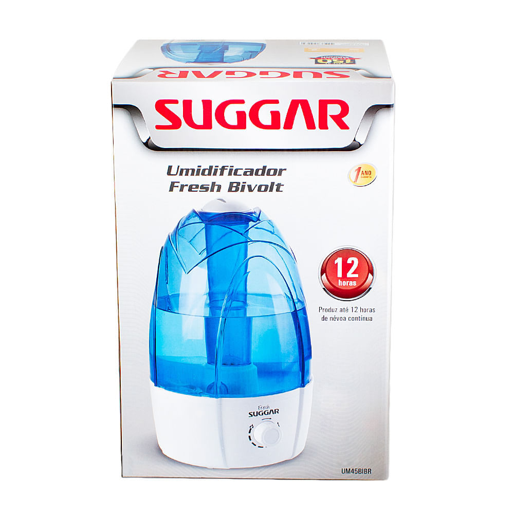 Umidificador Suggar Fresh Bivolt Capacidade de 4L em Oferta na Shopee