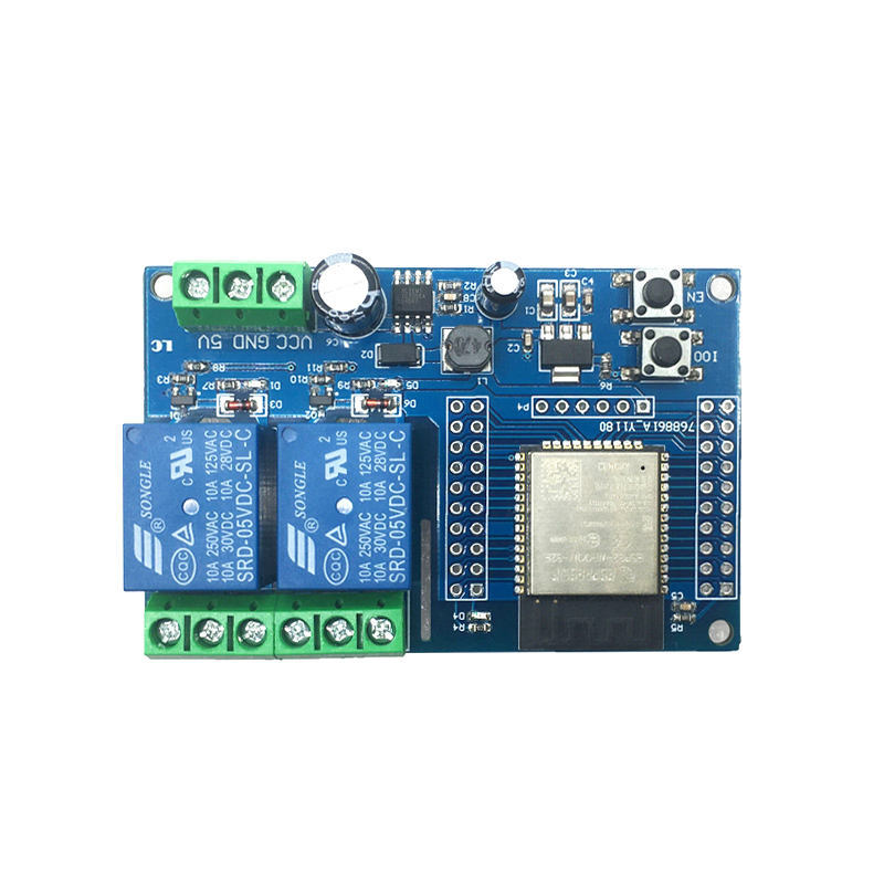 Placa Desenvolvimento Wifi IOT ESP32 2 Canais Relé 10A NFe