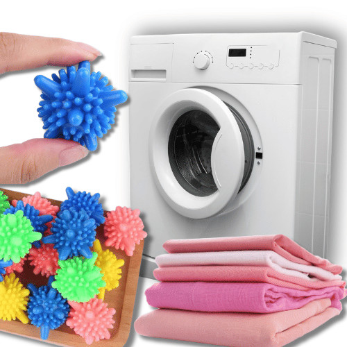 Bolinhas Mágicas Lavar Roupas Estrela Anti Bolinhas Reutilizável Limpeza Profunda Máquina de Lavar