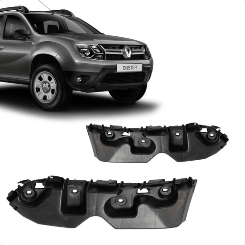 Suporte Guia Parachoque Duster Oroch 2016 A 2020 Dianteiro