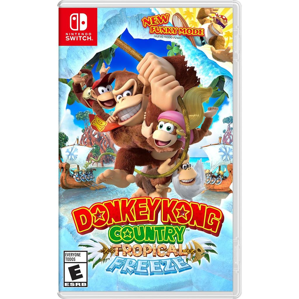 Donkey Kong Country Tropical Freeze Switch Midia Fisica