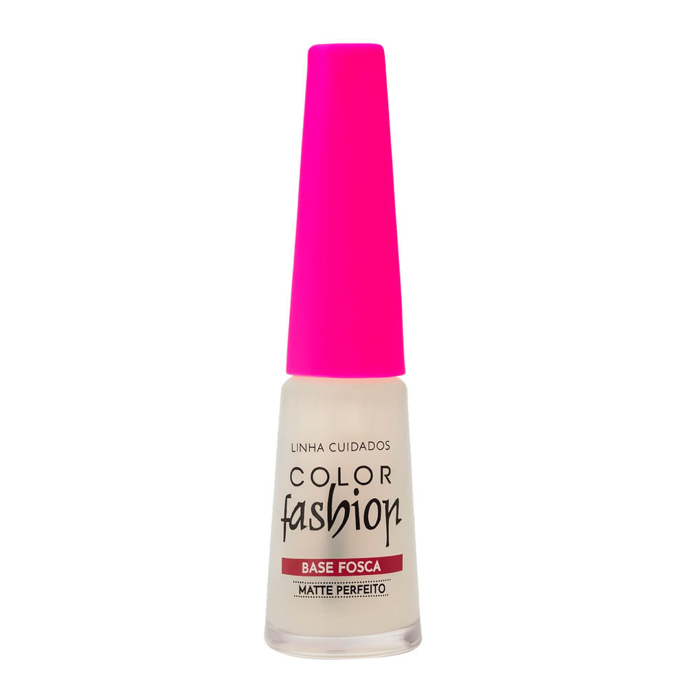 Base Color Fashion Fosca Matte Perfeito 8ml em Oferta na Shopee