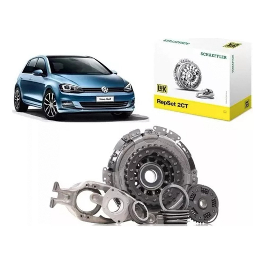 Kit Embreagem Dsg Luk Jetta Passat 2.0 Tsi 0am198140a