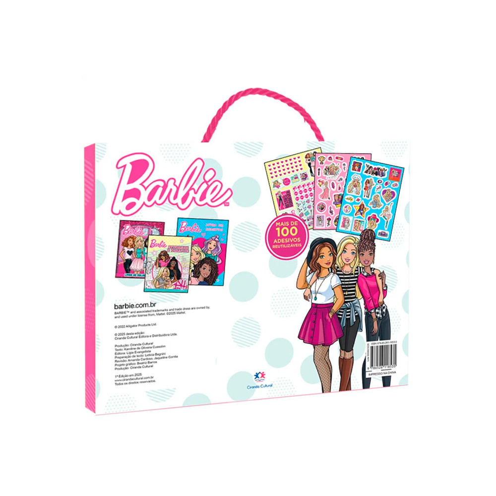 Barbie | Maleta Diversão e Adesivos — imagem 2 de 2