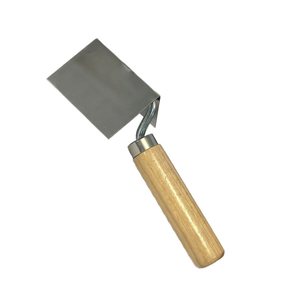 Espatula em aço inox de canto interno para drywall Compel