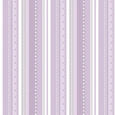 Tecido Tricoline Listrado First Toys Lilás - Fuxicos e Fricotes - 50 x 150 cm