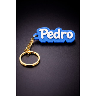 Chaveiro com nome personalizado em 3D para Mochila escolar, lembrancinha aniversário em Oferta na Shopee