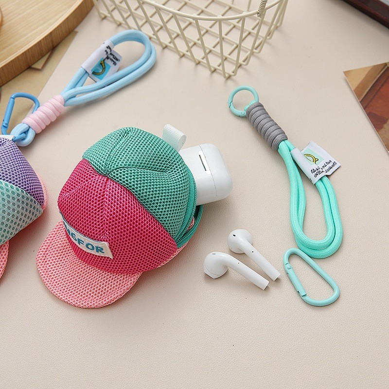 Mini Bolsa Portátil com Zíper para Carregador,Chaves, Fone de Ouvido e Batom em Oferta na Shopee