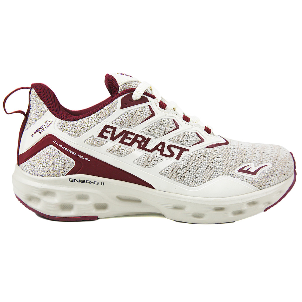 TÊNIS EVERLAST CLIMBER RUN UNISSEX BEGE/BORDO em Oferta na Shopee