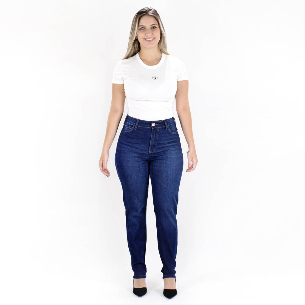 Calça Jeans Skinny Colcci Karen Azul Escuro - Feminino