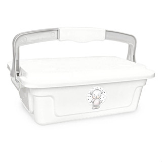 Caixa Organizadora Infantil Cajovil Fofura Com Alça - 5,6L em Oferta na Shopee