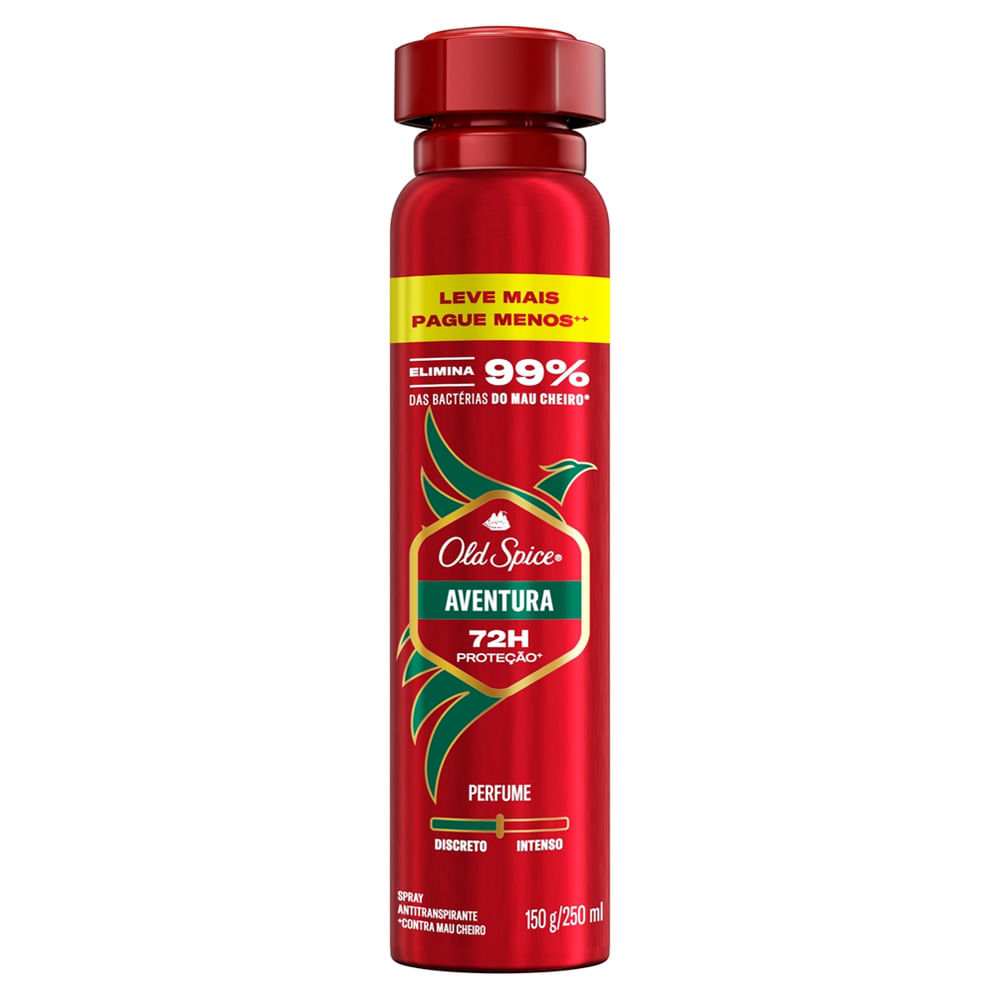 Desodorante Aerosol Old Spice Aventura 250ml