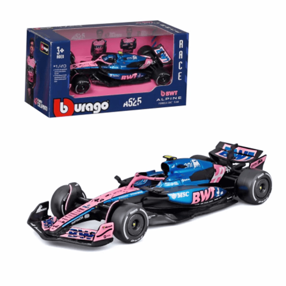Miniatura F1 25 Alpine A525 Colapinto S/Piloto 1:43 Bburago