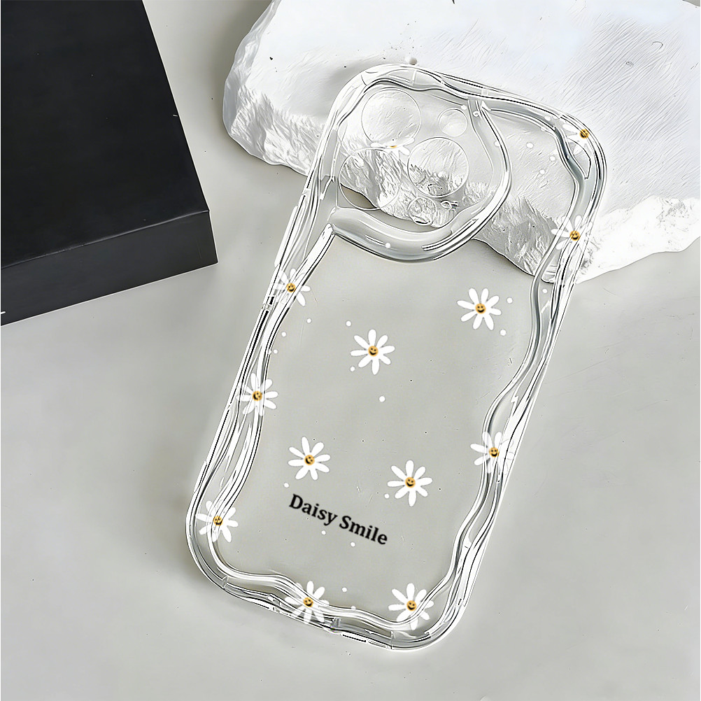 Capa Para Samsung A56 A36 A55 A54 A16 A15 A14 A05 A51 A52 A34 A35 A32 A13 A12 A04E Simples Margarida Caso De Telefone