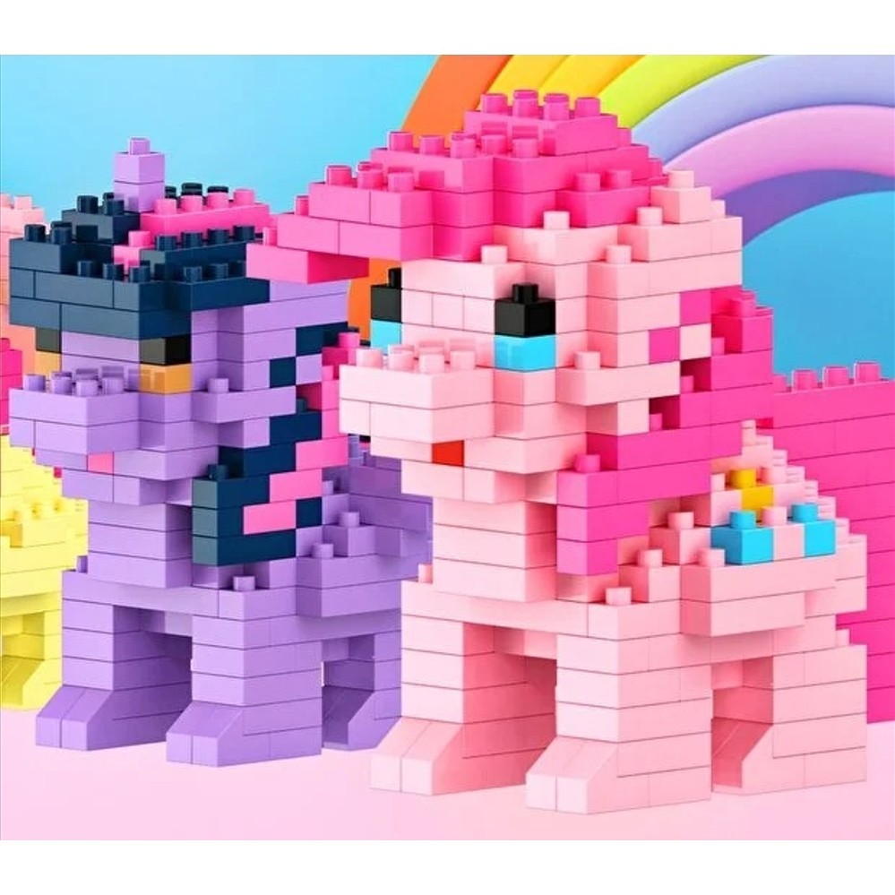 My Little Pony Mini Blocos Coleção Completa 6+ Anos Criativo Presente Infantil Presente Menina — imagem 2 de 2