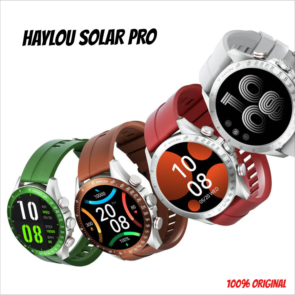Relógio Smartwatch Haylou Solar Pro LS18 Tela AMOLED 1.43" Bluetooth 2ATM(ORIGINAL) Promoção